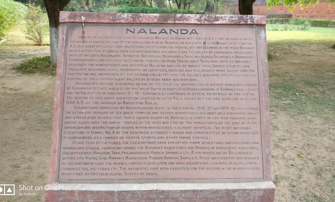 Nalanda University Ruins景点图片