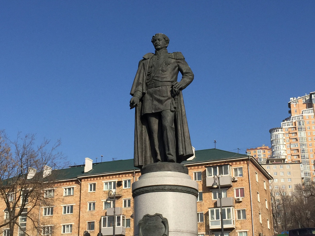Monument to Muravyov-Amurskiy-海参崴必去景点