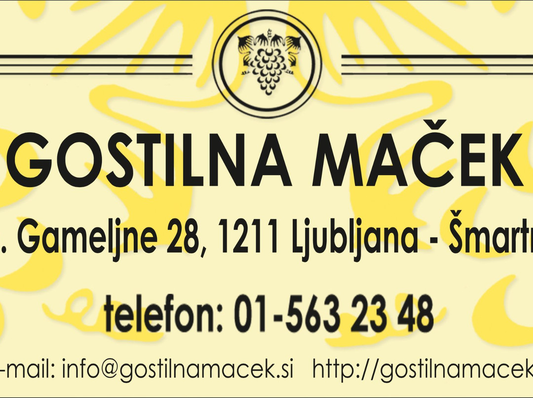 Skarucna餐馆和美食-Gostilna Maček