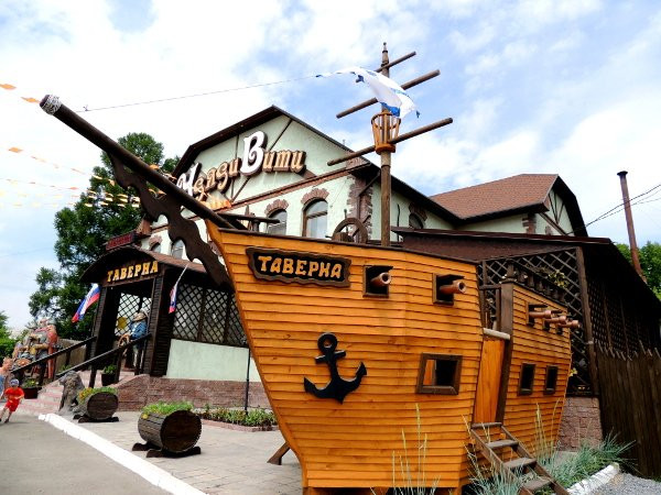 Cherepanovo餐馆和美食-Retsaurant TAVERNA U Dyani Viti