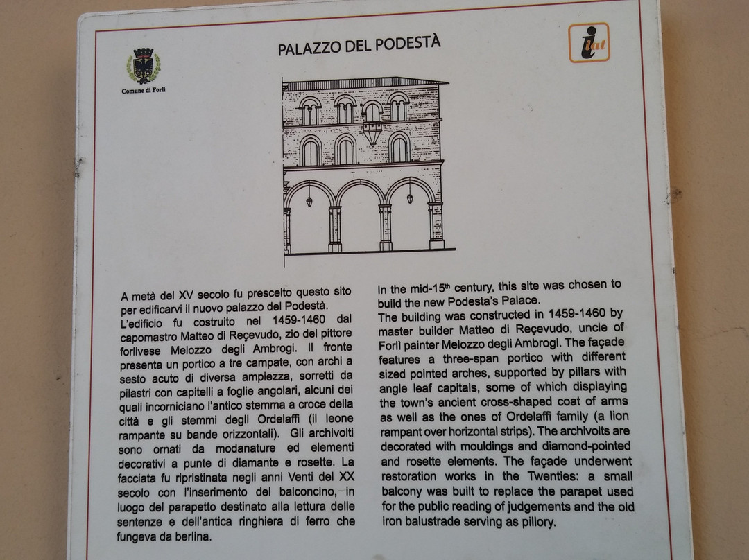 Palazzo del Podesta`景点图片