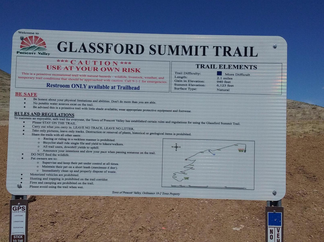 Glassford Summit Trail-普雷斯科特山谷必去景点