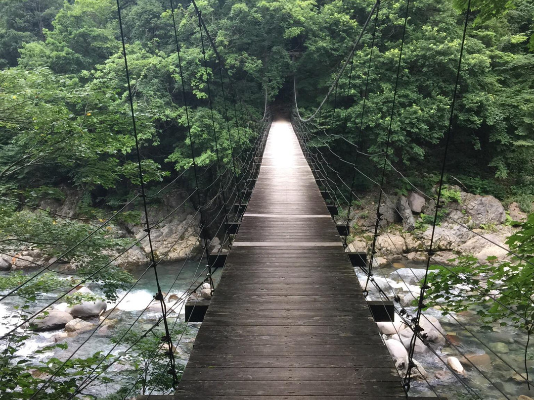 Mikura Bridge-津南町必去景点