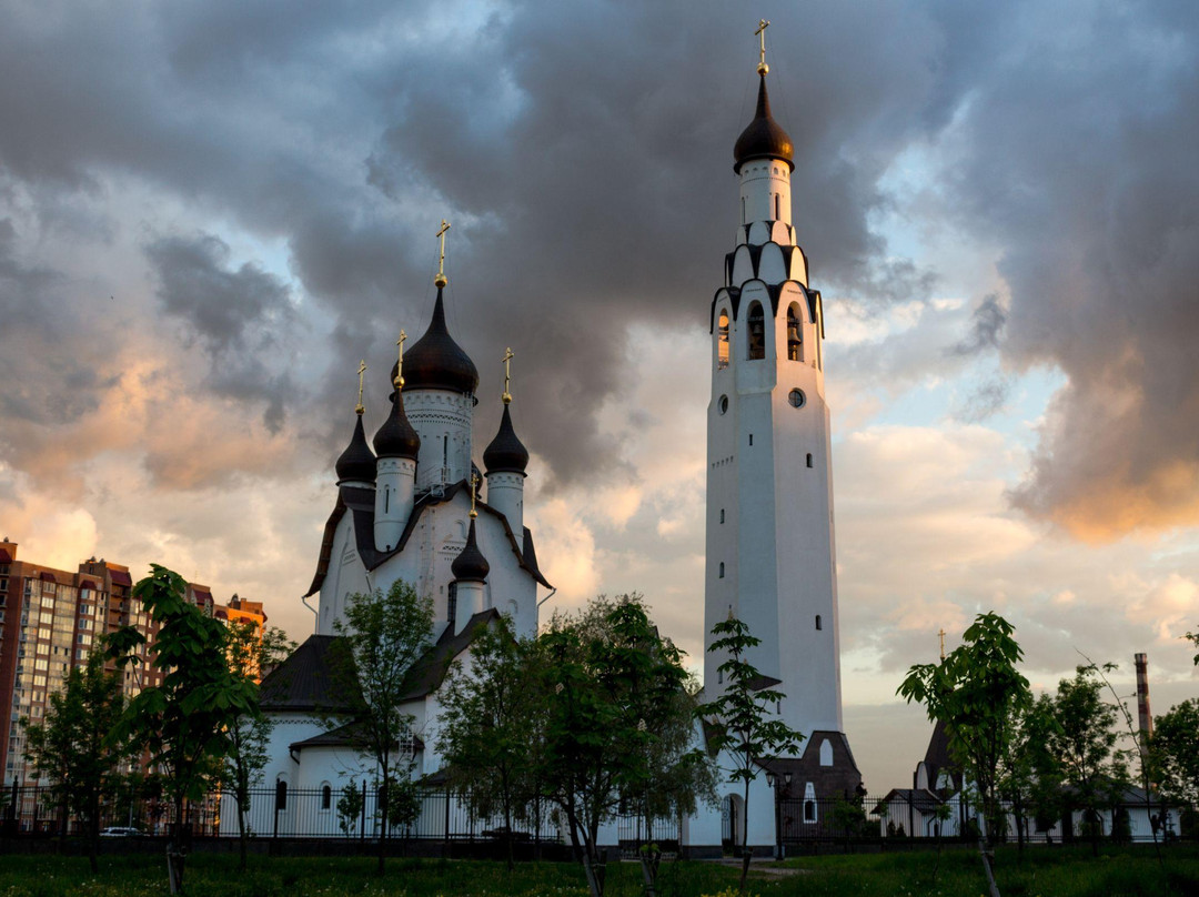 Church of the Holy Apostles Peter Jolly in the Village-圣彼得堡必去景点