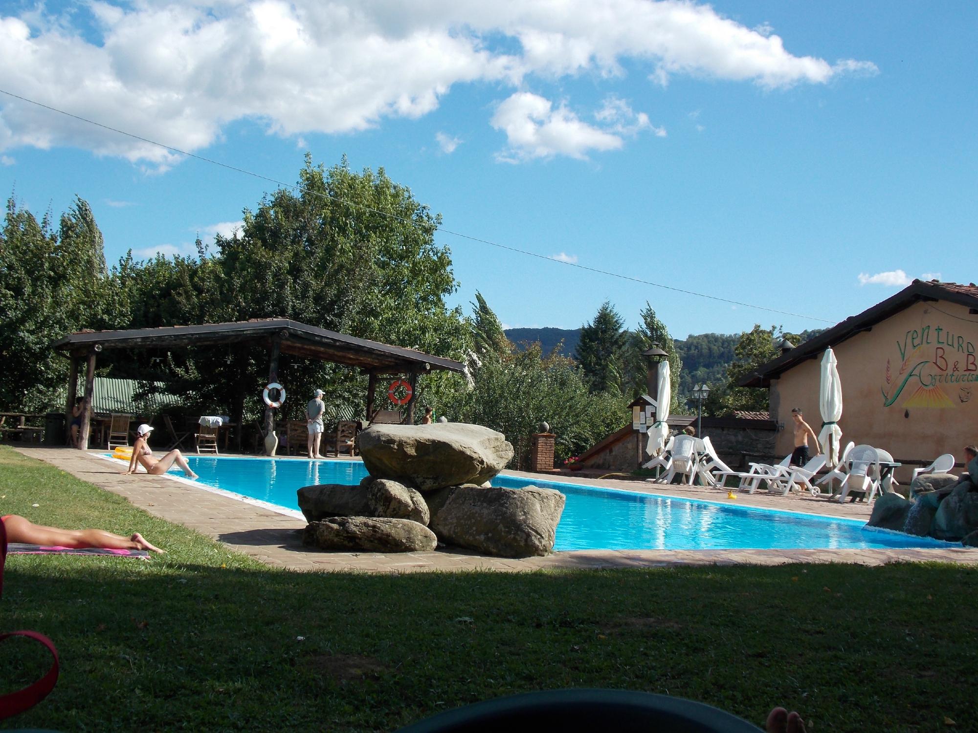 Agriturismo Venturo-泳池