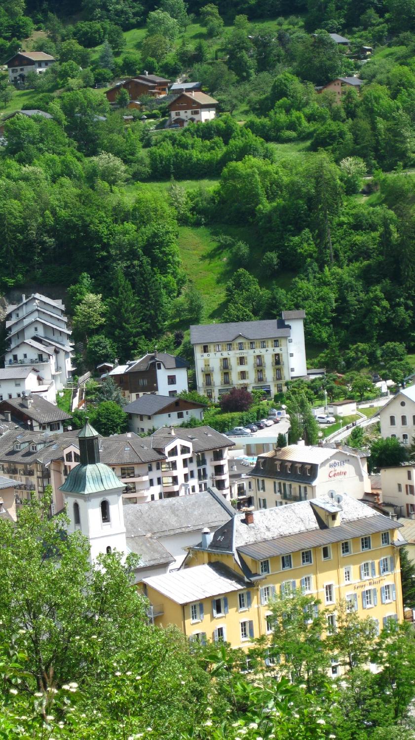 Hotel des Alpes-浴室