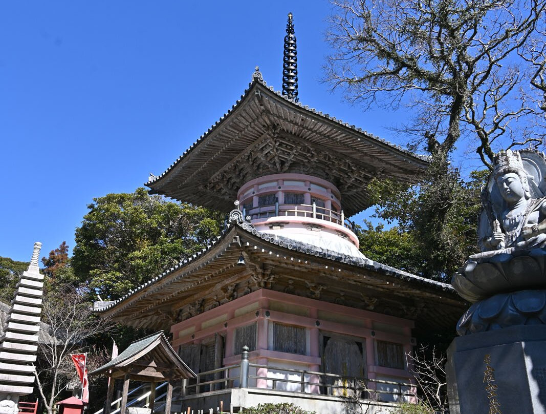 Hotsumisaki-ji Temple Tahoto-室户市必去景点