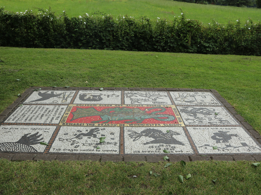 Worminster Dragon Mosaic