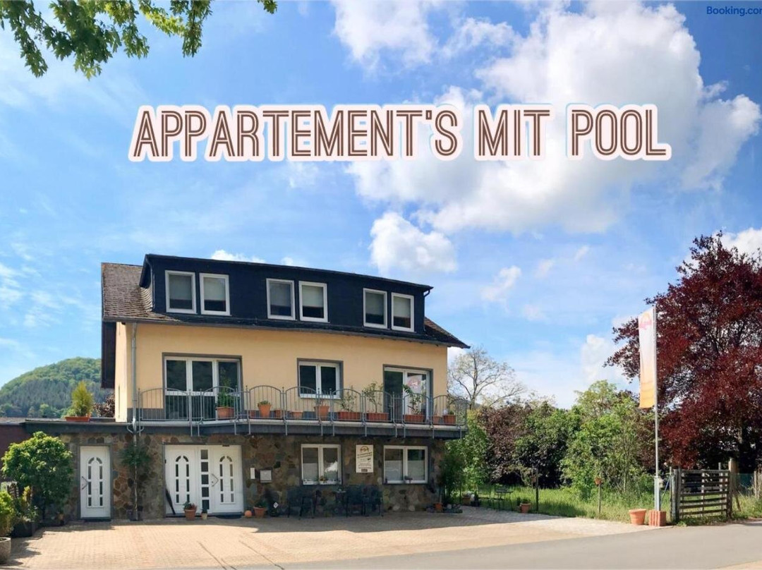 Residenz Moselzauber - Ferienwohnungen Mit Pool Landschaft