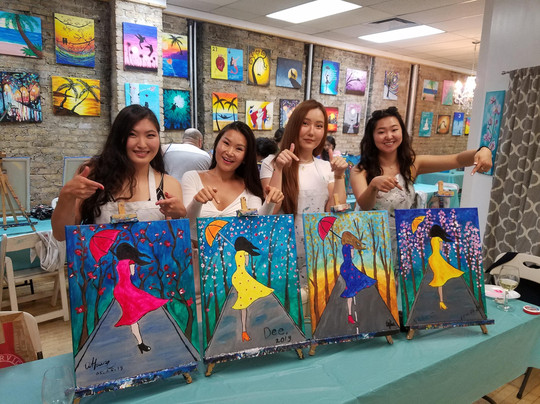 Chicago Sip & Paint-芝加哥必去景点