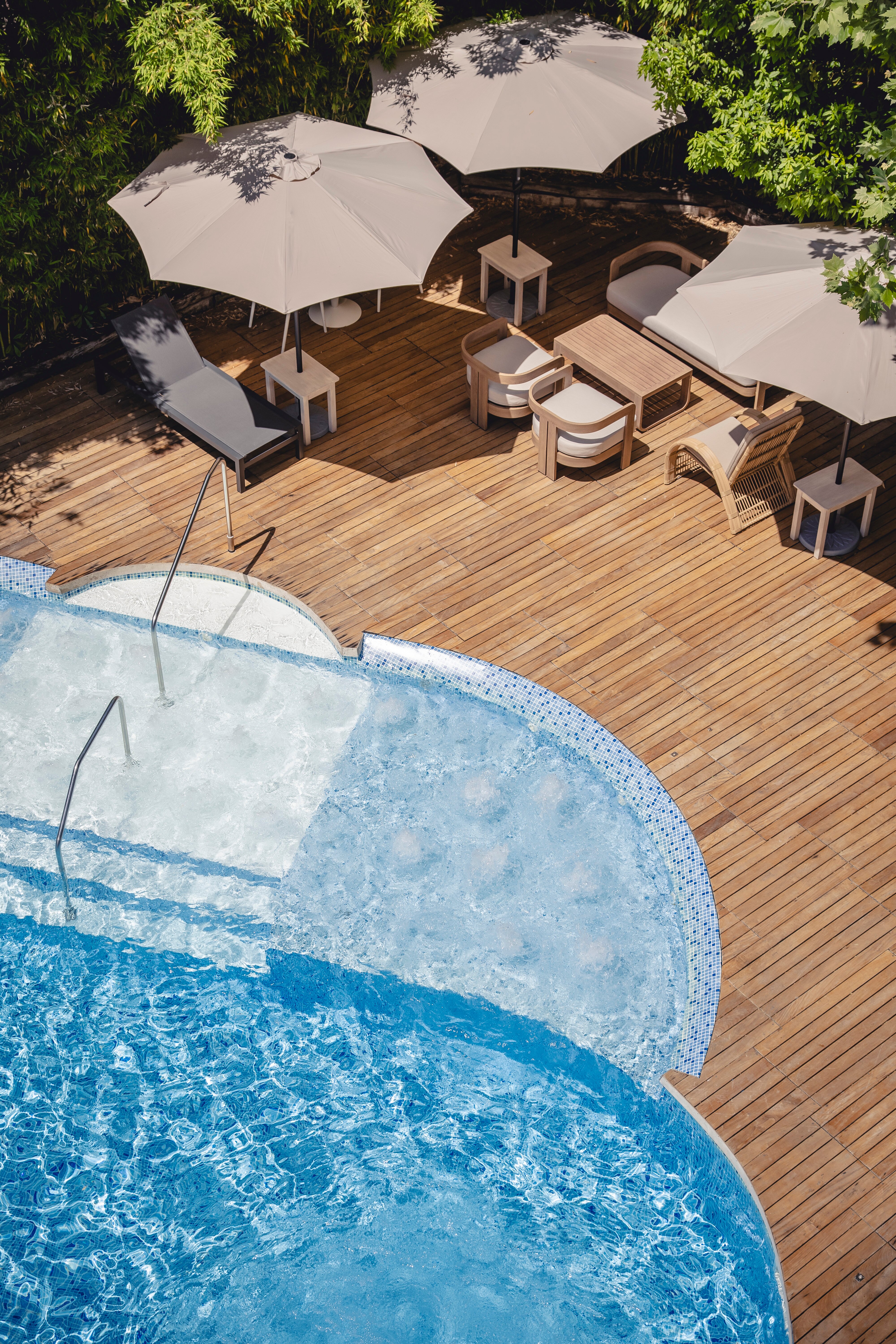 Hotel Saraceno 4 Stelle Milano Marittima-泳池