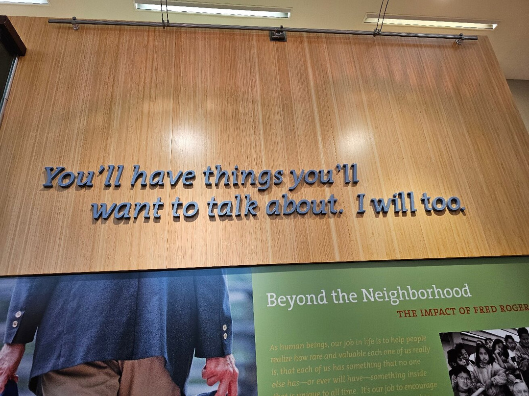 Fred Rogers Exhibit-Latrobe必去景点