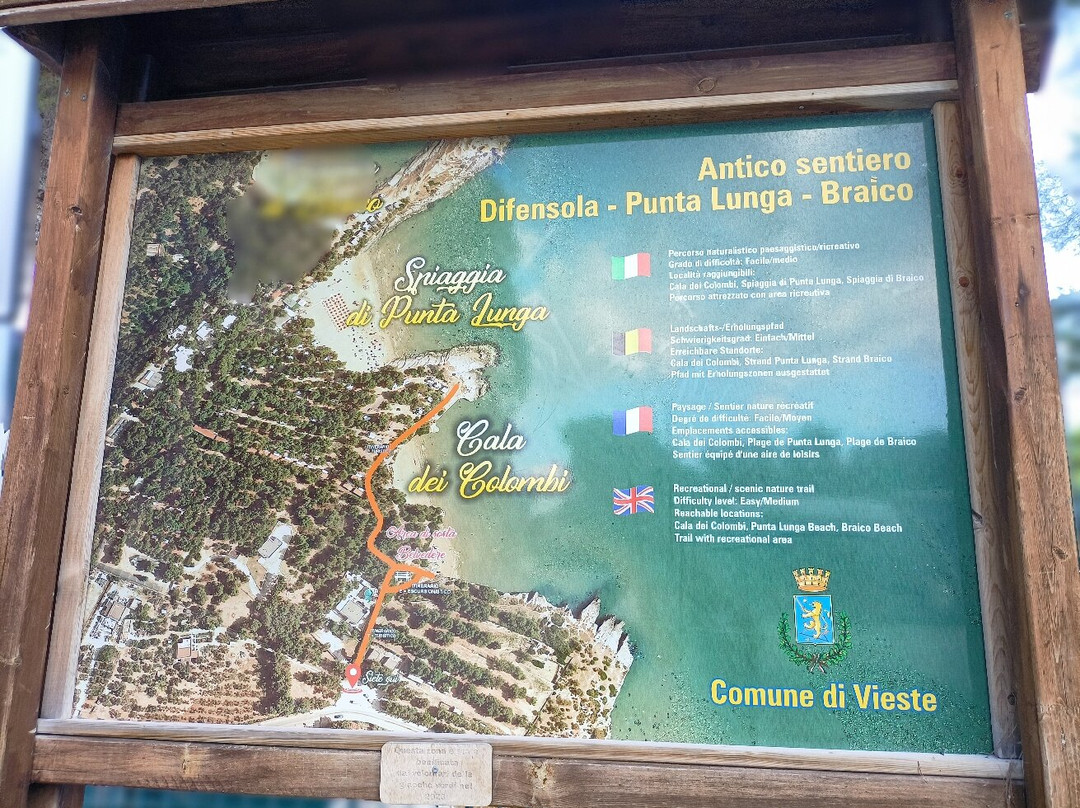 Spiaggia dei Colombi-维耶斯泰必去景点