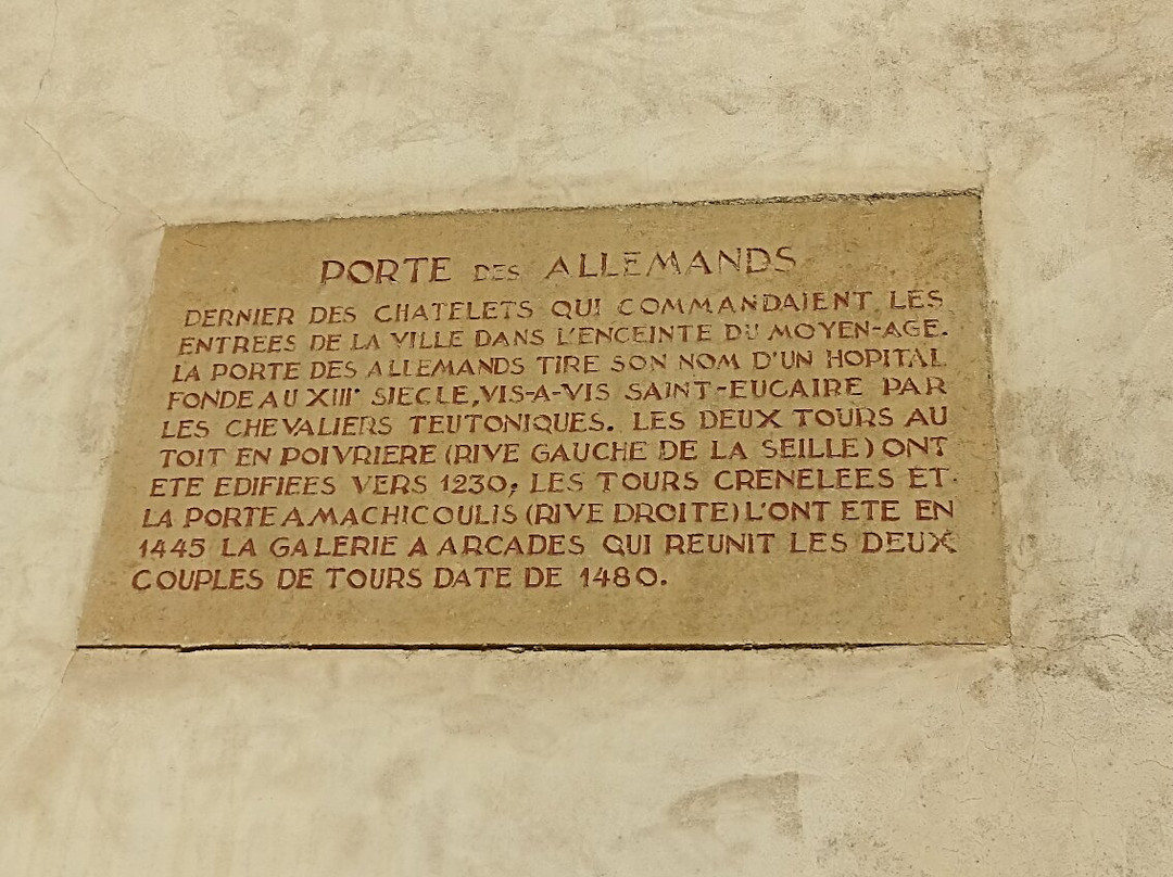 Porte des Allemands-梅斯必去景点