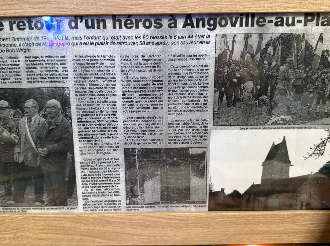 Eglise Saint-Come-et-Saint-Damien d'Angoville-au-Plain-Angoville-Au-Plain必去景点