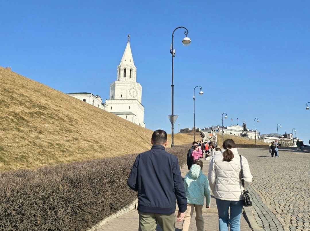Spasskaya Tower of the Kazan Kremlin-喀山必去景点