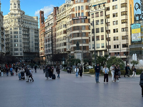 Plaça del Ajuntament-巴伦西亚必去景点