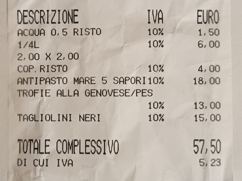 Ristorante Onda Azzurra