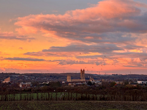 Canterbury Cathedral Panoramic Viewpoint-坎特伯雷必去景点