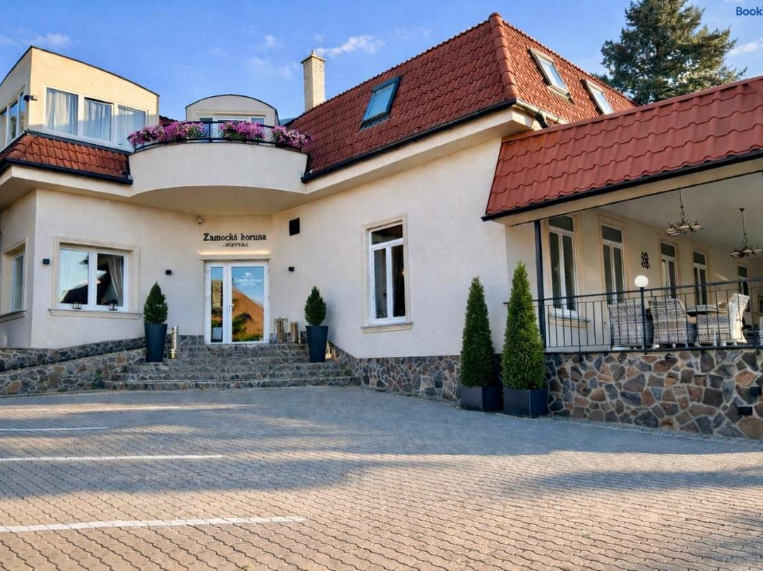 Pohranice酒店住宿-Zámocká koruna u Hoffera