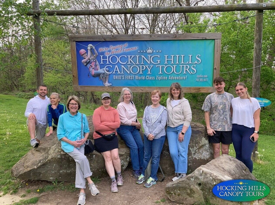 Hocking Hills Canopy Tours-Rockbridge必去景点