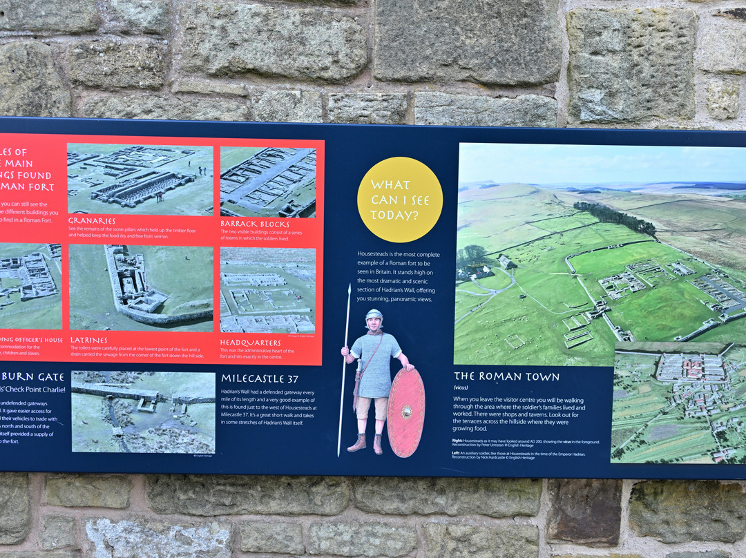 Housesteads Roman Fort - Hadrian's Wall-Haydon Bridge必去景点