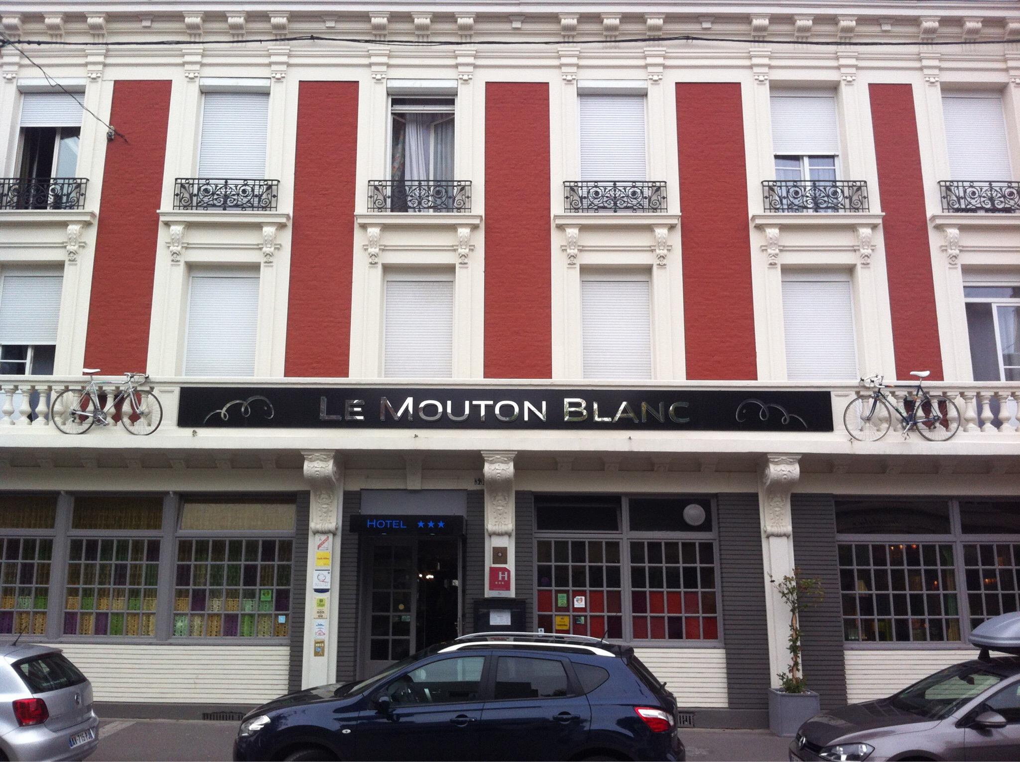 Logis Hôtel Mouton Blanc-餐饮