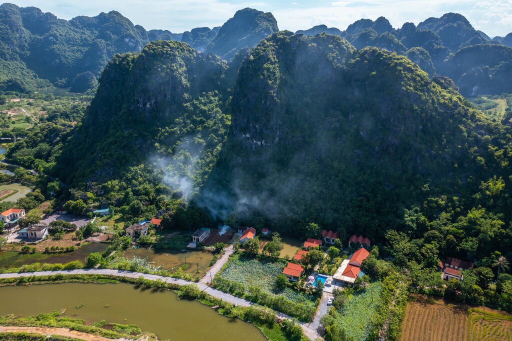 Trang An Retreat-浴室