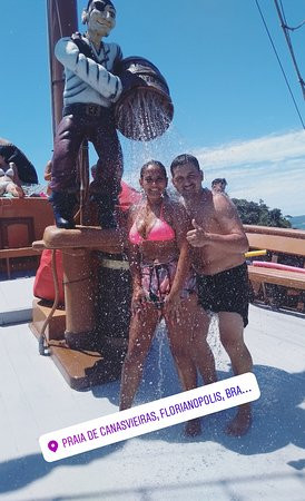 Barco Pérola Negra-弗洛里亚诺波利斯必去景点