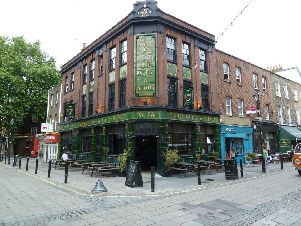 埃克斯茅斯街边市场-伦敦必去景点