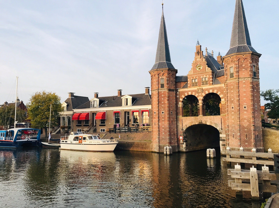 Rijksmonument Waterpoort Sneek uit 1613景点图片