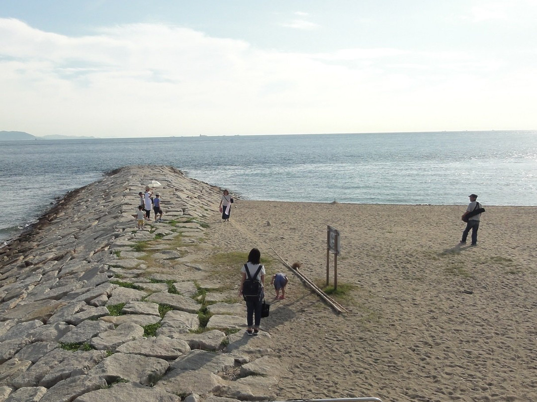 Matsue Swimming Beach-明石市必去景点