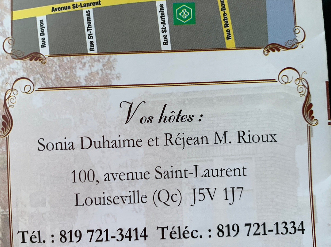 Saint-Severe酒店住宿-Le 100 St-Laurent