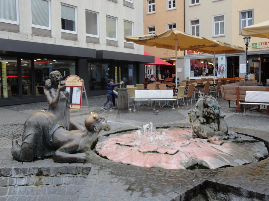Brunnen am Sternplatz-维尔茨堡必去景点