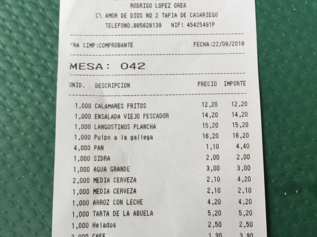 Tapia de Casariego餐馆和美食-Restaurante Sidreria la Terraza
