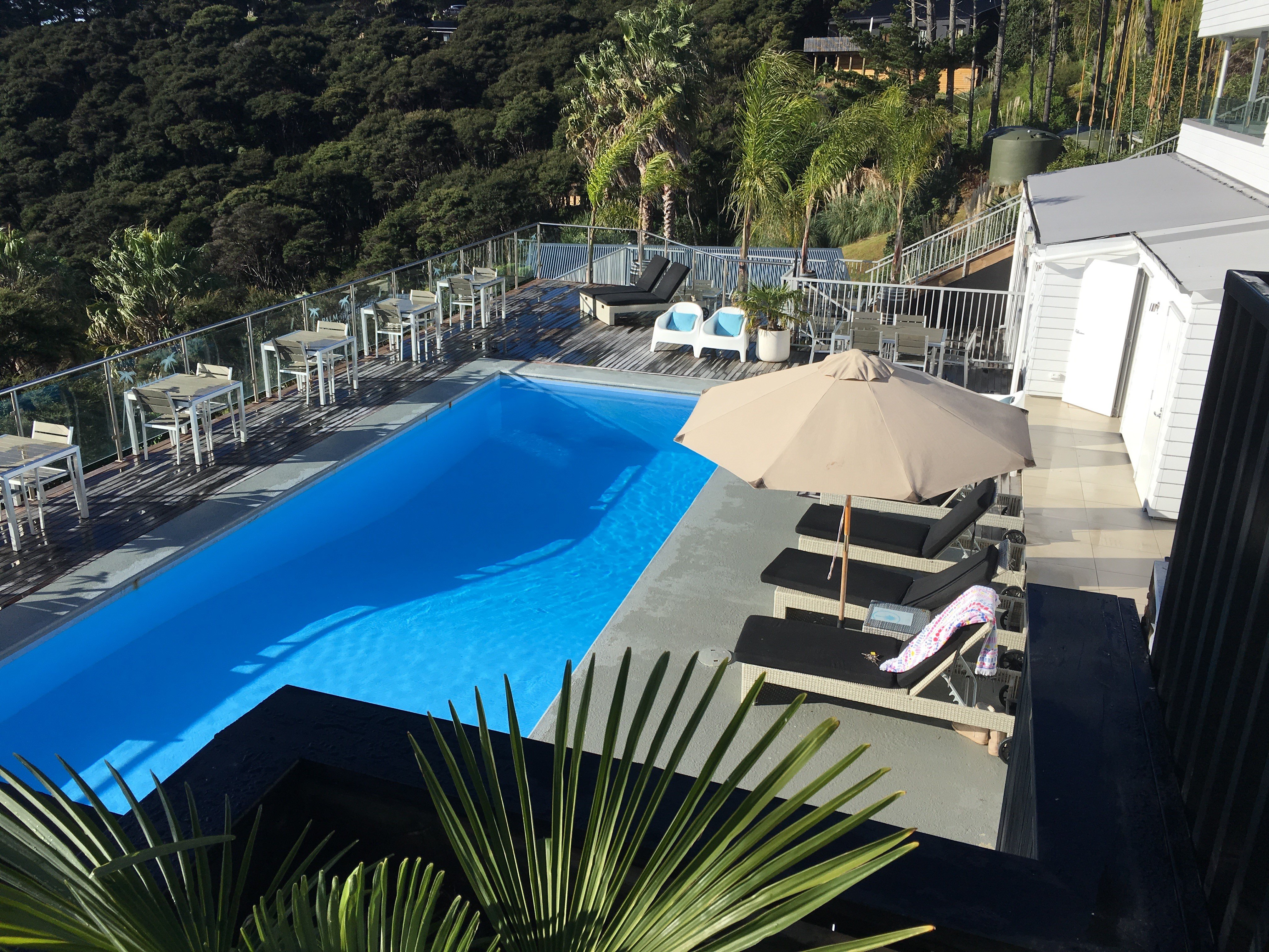 Waiheke Island Resort-泳池
