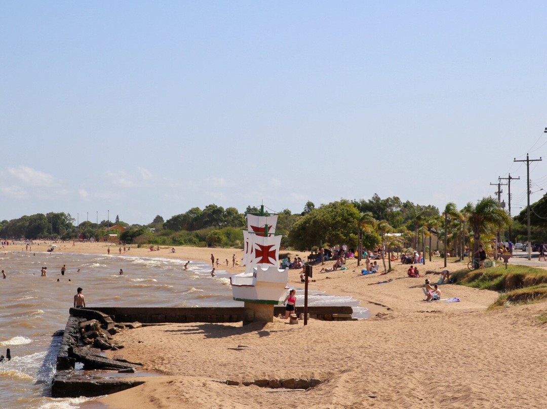 Praia de Arambaré景点图片