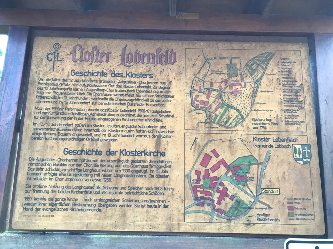 Klosterkirche Lobenfeld景点图片