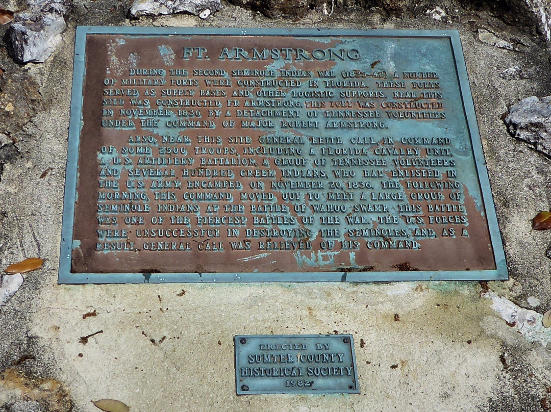 Fort Armstrong Historic Monument-Bushnell必去景点