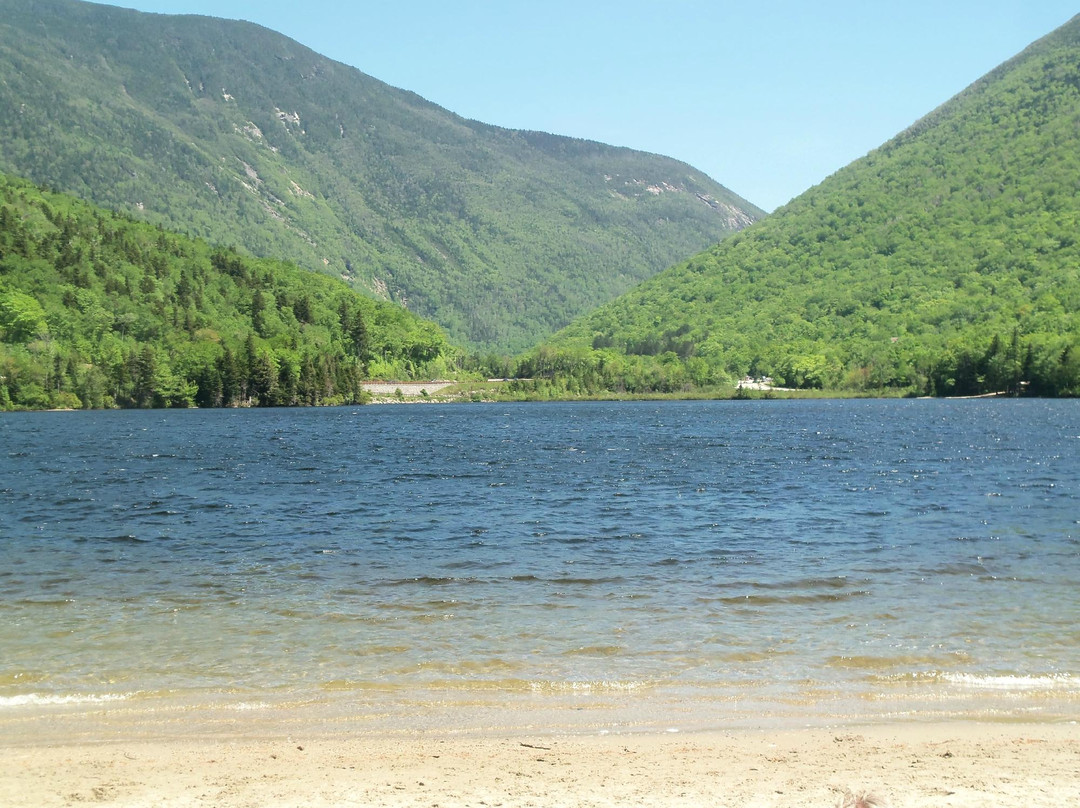 Echo Lake Beach-弗朗科尼亚必去景点