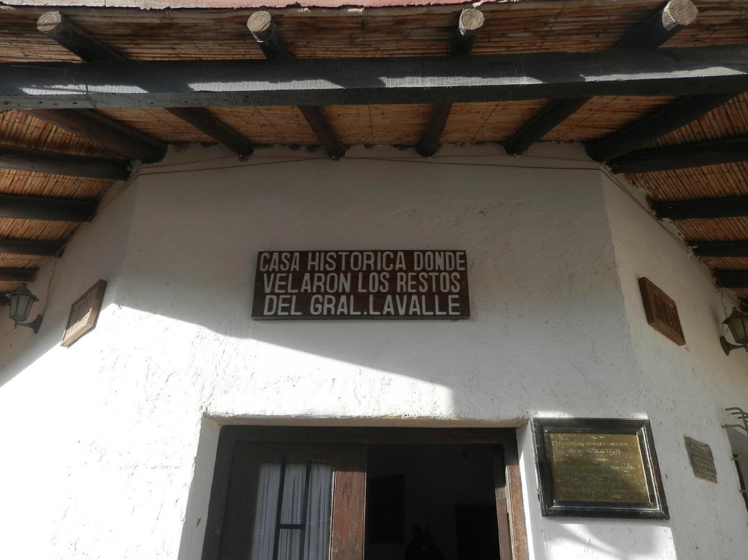 Casa donde velaron al Gral Lavalle景点图片