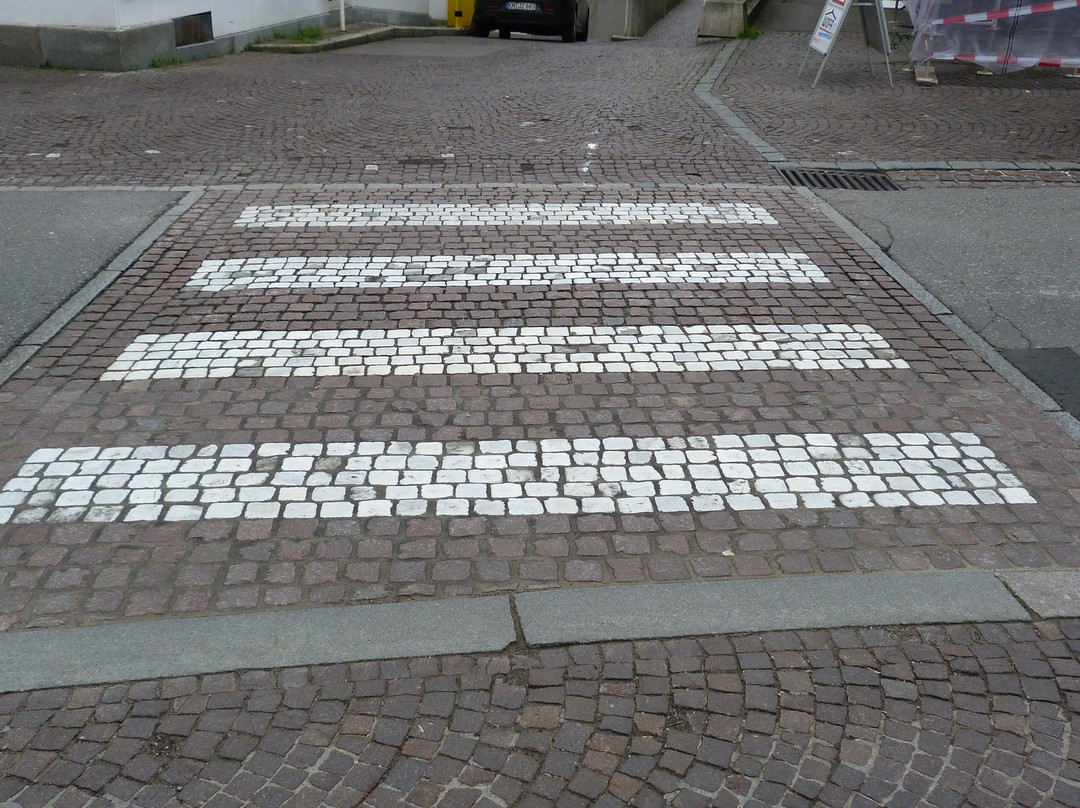 Zebrastreifen aus Carrara-Marmor景点图片