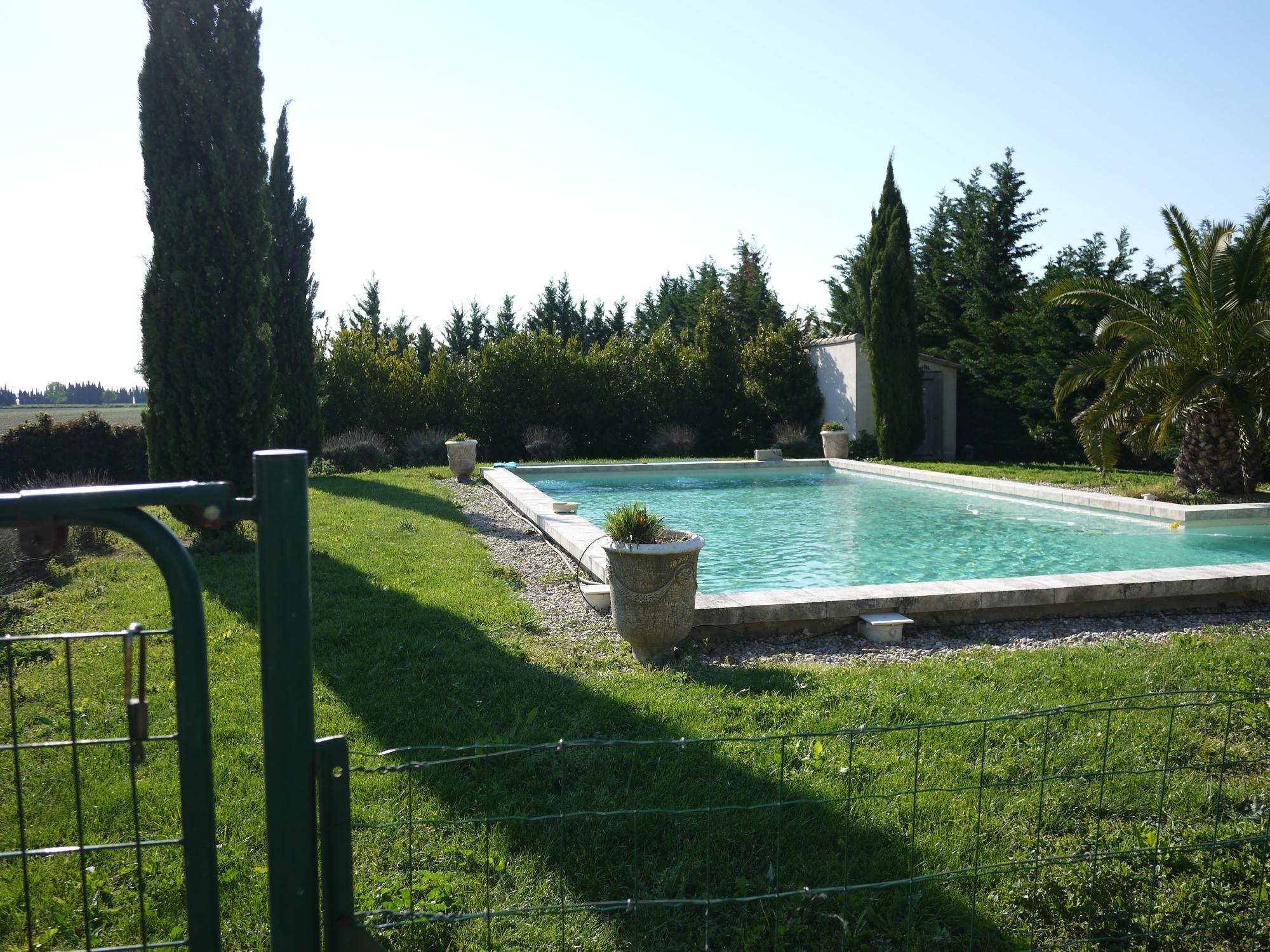 Mas de la Christine-泳池