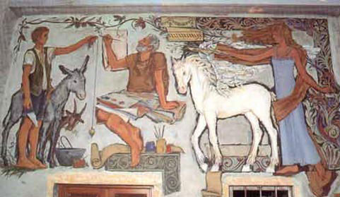 Galleria all’aperto dell’affresco di Arcumeggia, Casalzuigno景点图片