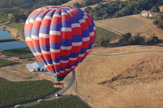 山谷热气球之旅-纳帕必去景点