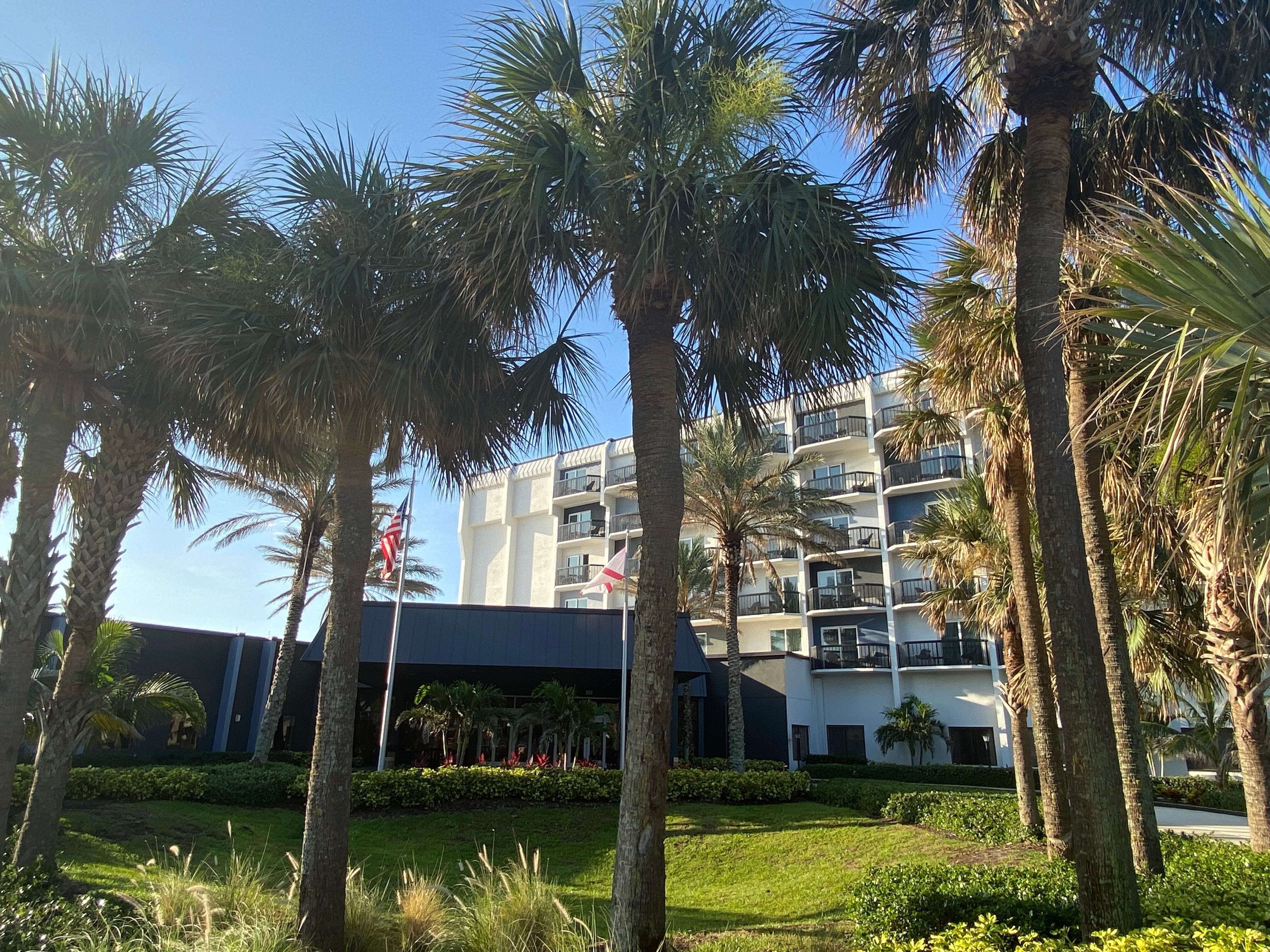 Hilton Garden Inn Cocoa Beach Oceanfront-浴室