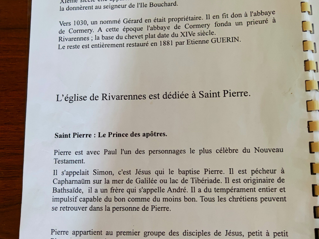 Église Saint-Pierre de Rivarennes-Rivarennes必去景点