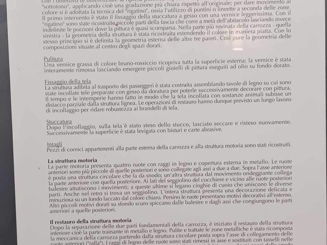 Carrozza di Gala dei Marchesi Mosca景点图片