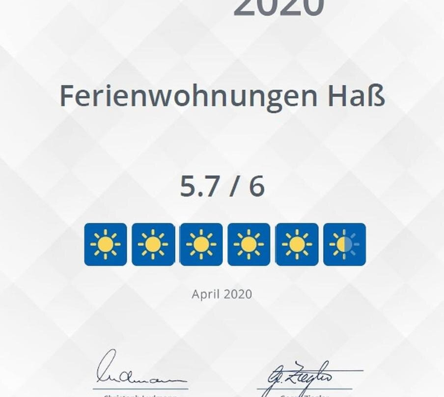 Ferienwohnungen Hass - Haus 1