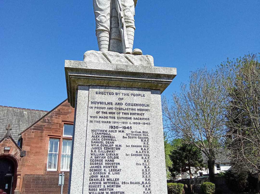 War Memorial Newmilns and Greenholm-Newmilns必去景点